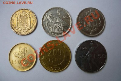 Италия,Испания-6 монет До22.02. 22.00 мск - P1070112.JPG
