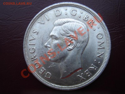 Великобритания: Ag-500 крона 1937 Георг 6 до 19.02.13 22-00 - Крона 1937-2.JPG
