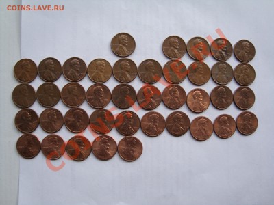1 цент США 40 шт (1964,1966-2004)  до 19 февраля 22-22 МСК - 008.JPG