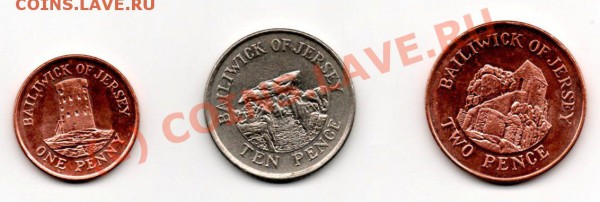 BALLIWICK OF JERSEY 3 монеты, короткий аукцион, до 13.11.09 - aaq2