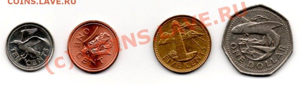 BARBADOS 4 монеты, короткий аукцион, до 13.11.2009 - aaq5