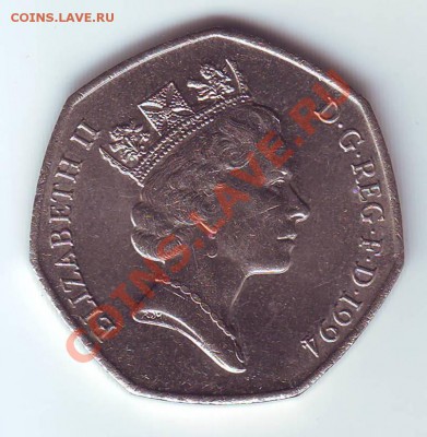 В.Британия.50 Пенсов.1994.День"Д".до 24.02.13 в 22.00 МСК - 19940006.JPG