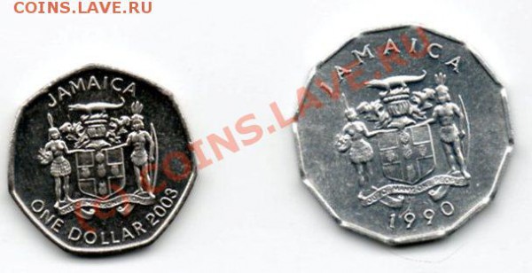 JAMAICA 2 монеты, короткий аукцион, до 13.11.2009 - 301