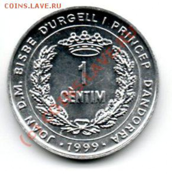 ANDORRA 1 centim, короткий аукцион, до 13.11.2009 - 407