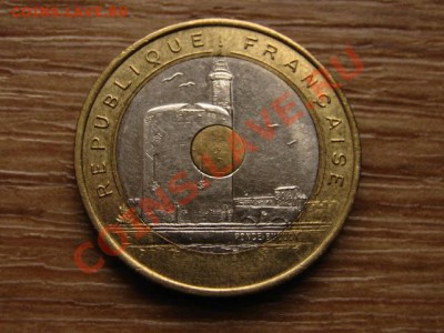 Франция 20 франков 1993 триметал Башня до 20.02.13 в 21.00 М - IMG_0129