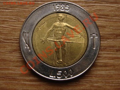 СанМарино 500лир 1985 биметал Человек до 20.02.13 в 21.00М - IMG_0145