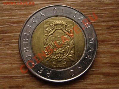 СанМарино 500лир 1988 биметал Замок до 20.02.13 в 21.00М - IMG_0152