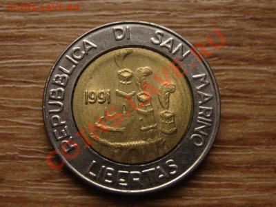 СанМарино 500лир 1991 биметал Букет до 20.02.13 в 21.00М - IMG_0158