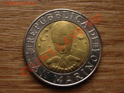 СанМарино 500лир 1996 биметал Гегель до 20.02.13 в 21.00М - IMG_0168