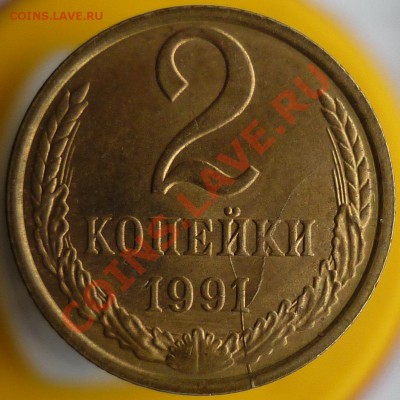 Y-образный раскол на 2 копейках 1991 года Л. - P1120479.JPG