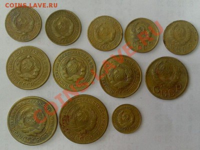 Лот монет 1-5копеек. Ранний СССР. - DSC_2896-1