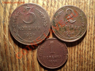 3, 2 и 1 копейка 1924г. До23.02.13г. 22-00Мск - DSC00566.JPG