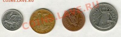 Барбадос. 4 монеты - Barbados2