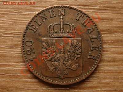 Германия Пруссия 3 пфенинга 1864 А до 21.02.13 в 21.00 М - IMG_0251