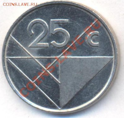 Аруба 25 центов 2003 г. До 21.02.13 г. 21-00 МСК. - ару