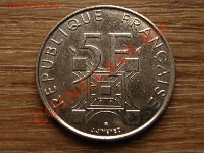 Франция 5 франков 1989 Эйфелева башня до 22.02.13 в 21.00 М - IMG_0293