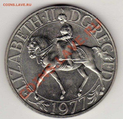 Великобритания крона 1977 Сер.юбилей до 25.02.13-22ч (4426) - img180