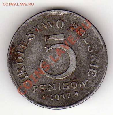Польша 5 фенигов 1917 до 25.02.13 в 22.00мск (4004) - img186