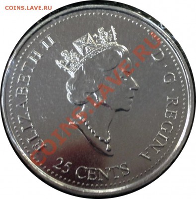 W78 Канада 25¢ 1999 Апрель UNC до 25.02 в 22°° - W78 25c 1999 April_2