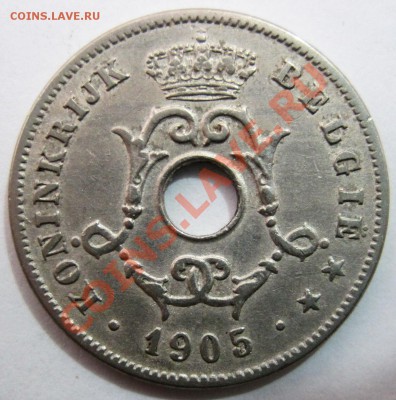 Бельгия, 10 сантимов 1905 г., до 24.02.2013, до 21.00 МСК - БЕЛЬГИЯ_1905_2_сантимов