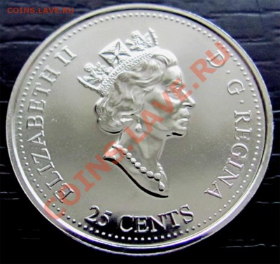 W79 Канада 25¢ 1999 Май UNC до 25.02 в 22°° - W79 25c 1999 May_2