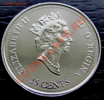 W80 Канада 25¢ 1999 Июнь UNC до 25.02 в 22°° - W80 25c 1999 June_2