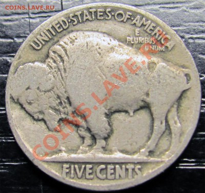 W83 США 5¢ 1923 Buffalo Nickel до 25.02 в 22°° - W83 USA 5c Buffalo 1923_1