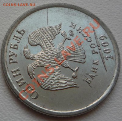 1 рубль 2009 г - P1090789.JPG