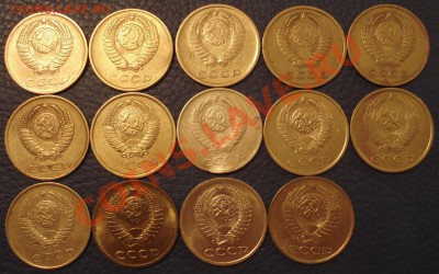 3коп 1961--1991   без повторов 14шт - Подборка 3 коп_2