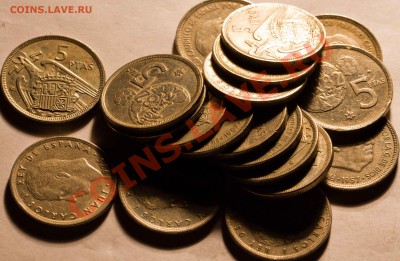 5 песет ИСПАНИЯ (подборка 20 шт) до 23.02.2013 - IMG_4309