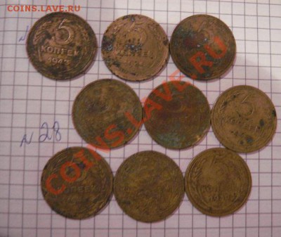 5 копеек 1930 --1 шт, 1943  --8 шт обр до 25.2  в 22-00 мск - 8.01.13 год советы 105.JPG