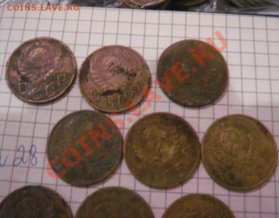 5 копеек 1930 --1 шт, 1943  --8 шт обр до 25.2  в 22-00 мск - 8.01.13 год советы 107.JPG