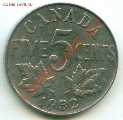 W87 Канада 5¢ 1932 до 26.02 в 22°° - W87 5c 1932_1