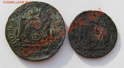 Сибирь 2 копейки 1779, 1 копейка 1777 - 2 коп1779, 1 коп 1777