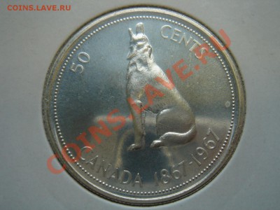 Канада: Ag-500(800) 50 центов 1967 BUNC до 25.02.13, 22-00 - Канада 50 центов 1967-1.JPG