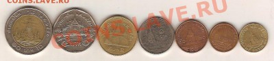 подборка  Тайланда!!! 7 монет разные по Видам. Лот1 - тай1