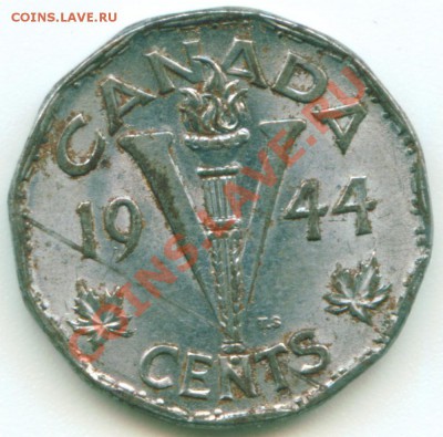 W93 Канада 5¢ 1944 Victory до 27.02 в 22°° - W93 5c 1944_2
