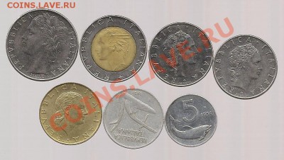 7 монет Италии -без повторов до 24.02 в 22.00 по мск - фото 002