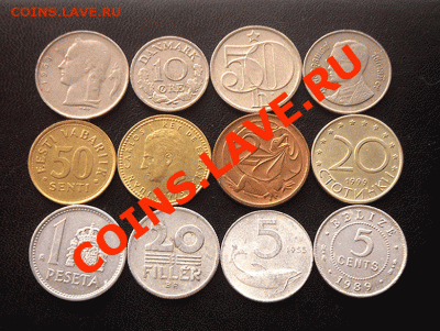 38 разных монет. Окончание 21 февраля в 22.00мск - 4573