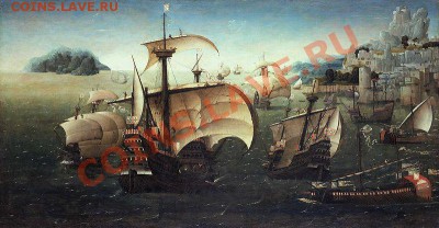 Монеты с Корабликами - Portuguese-Carracks