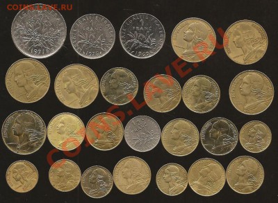 25 монет Франции -без повторов до 24.02 в 22.00 по мск - фото 001