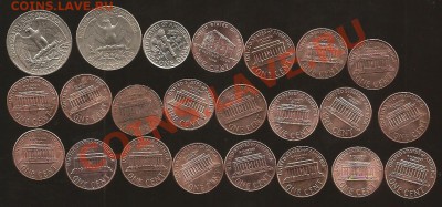 23 монеты США -без повторов до 24.02 в 22.00 по мск - фото