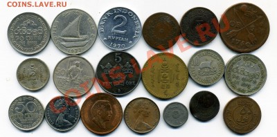 Япония, Европа и др. 107 монет - 7