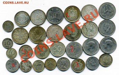 Япония, Европа и др. 107 монет - mike