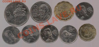 9 монет Мексики -без повторов до 24.02 в 22.00 по мск - фото 001