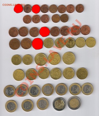 ЕВРО и ЕВРОЦЕНТЫ по фиксированной цене до 28.02.2013г 21-00 - 1  ЕВРОпа по фиксу