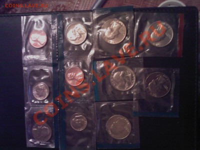 США 1,5,10,25 центов UNC 1973,74,77,78,79,80,81гг. В ЗАПАЙКЕ - 22022013(002)
