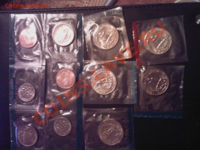 США 1,5,10,25 центов UNC 1973,74,77,78,79,80,81гг. В ЗАПАЙКЕ - 22022013(003)