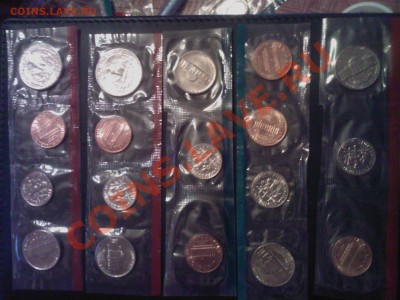 США 1,5,10,25 центов UNC 1973,74,77,78,79,80,81гг. В ЗАПАЙКЕ - 22022013(001)