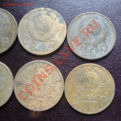 5 коп 1952 г из обращ  8 шт  до 25.2  в 22-00 мск - 22.2.13 советы 012.JPG
